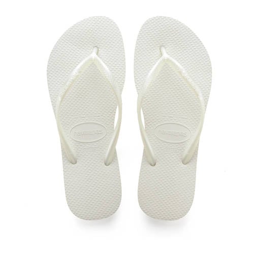 Havaianas Slim teenslippers wit