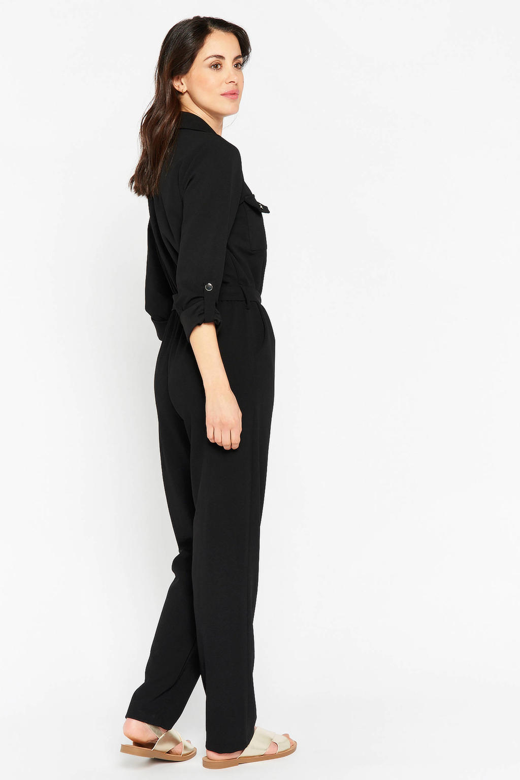 LOLALIZA jumpsuit zwart kopen? in huis wehkamp