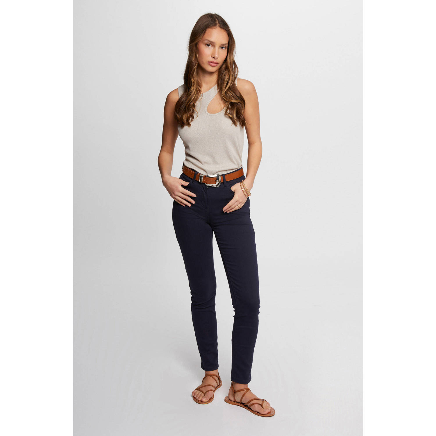 Morgan slim fit jeans marine