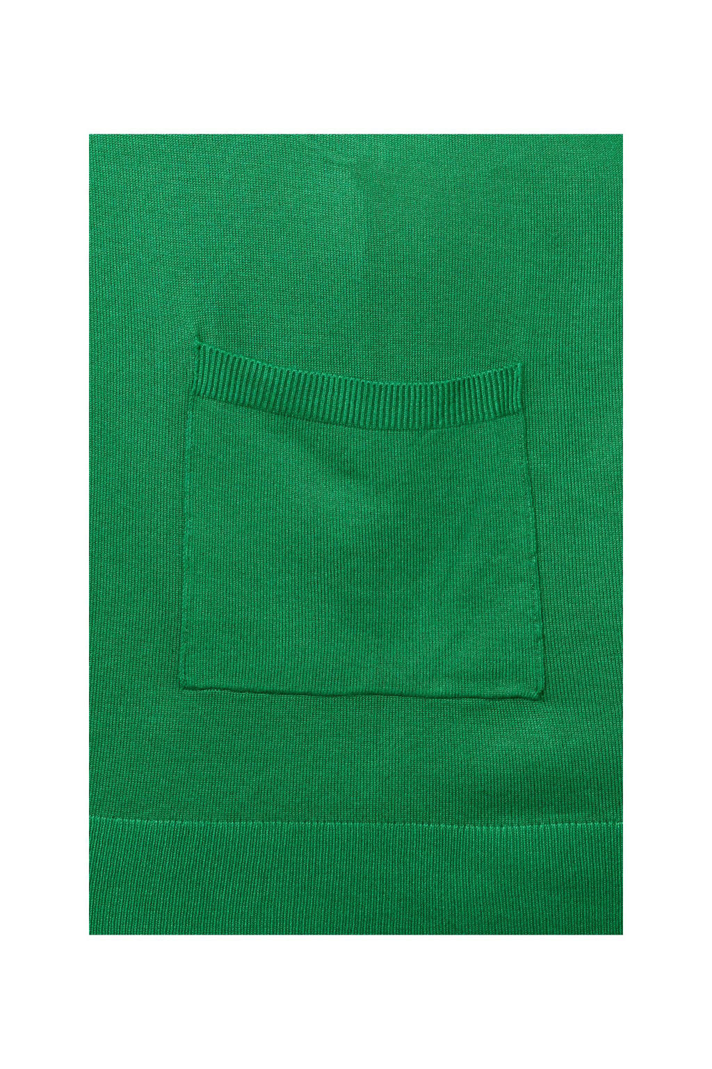 Miss Etam Plus fijngebreid vest Senna groen | wehkamp