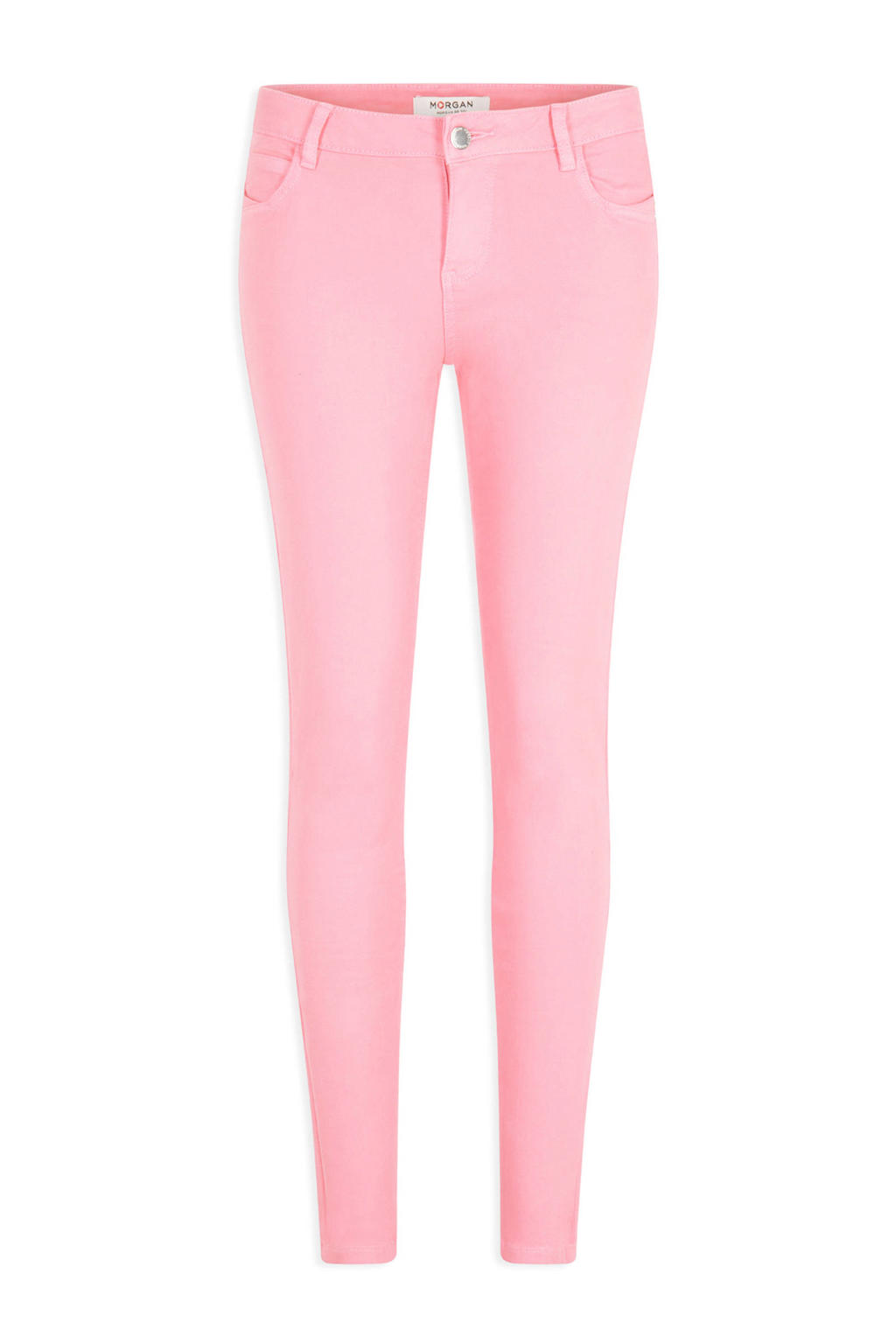 low waist skinny jeans roze wehkamp