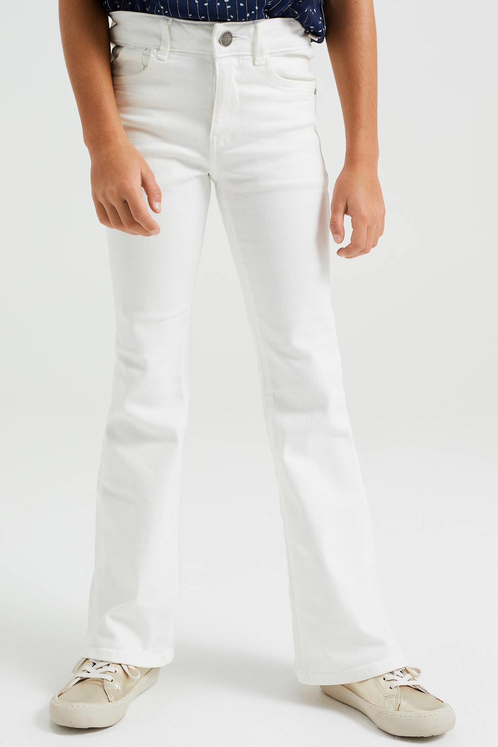 WE Fashion Blue Ridge flared jeans wit