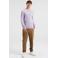WE Fashion fijngebreide pullover lilac