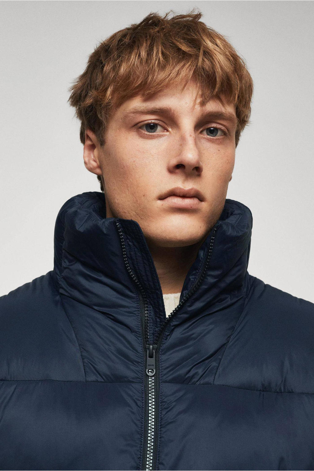 Mango Man bodywarmer marineblauw wehkamp