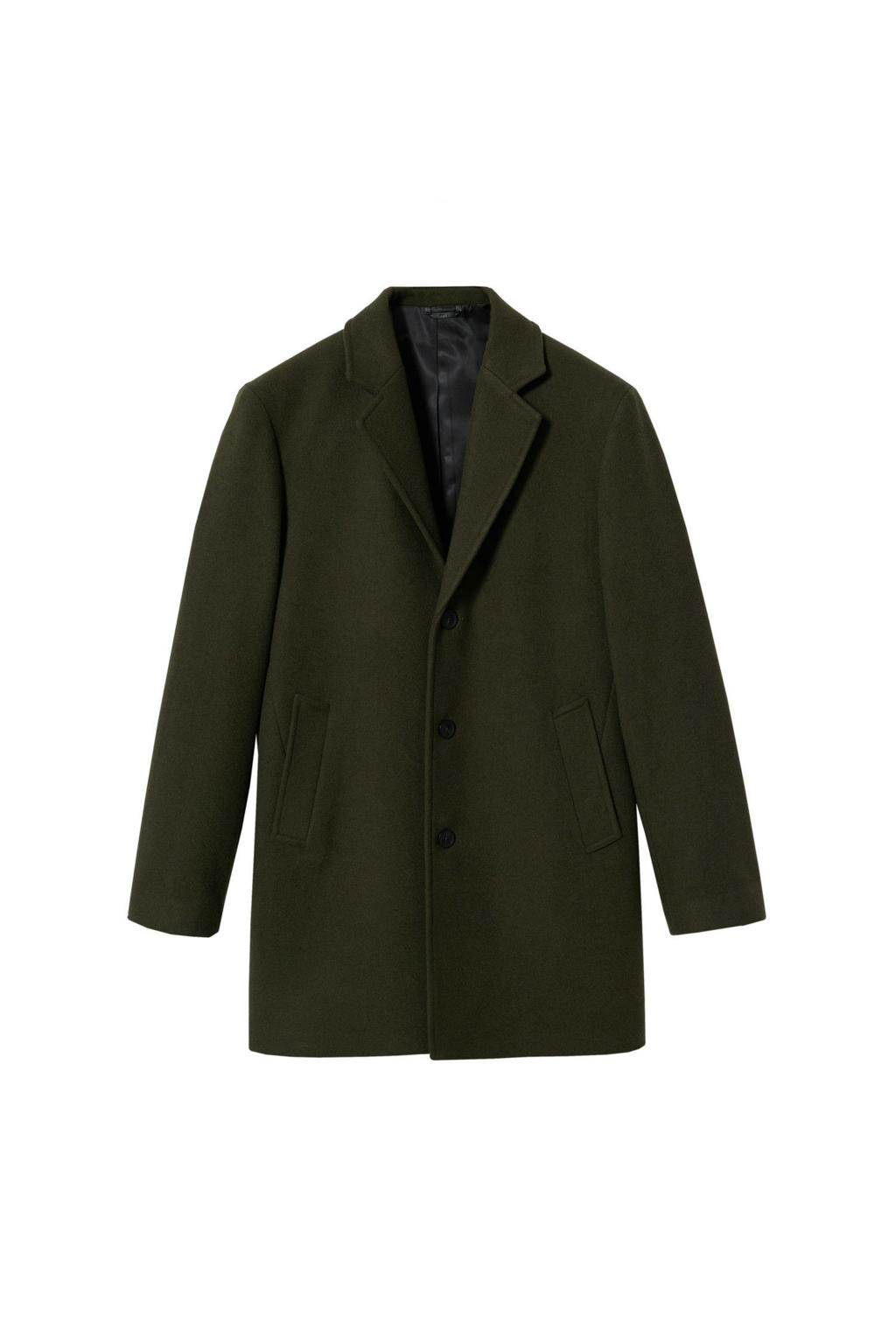 JACK & JONES JUNIOR softshell jas JJEBASIC SOFTSHELL donkergroen