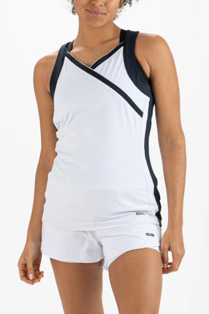 sporttop wit/zwart