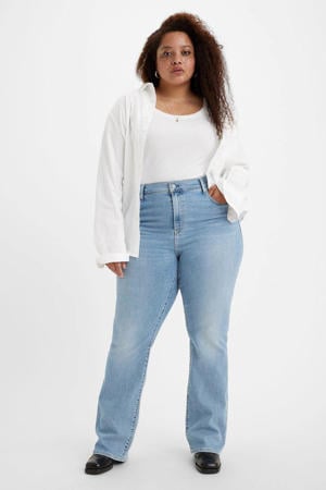 725 high waist bootcut jeans light indigo worn in