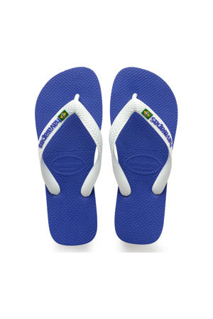 Brasil Logo teenslippers marineblauw