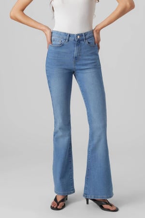 flared jeans VMSIGA medium blue denim