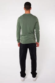 thumbnail: America Today gemÃªleerde trui van katoen soft green