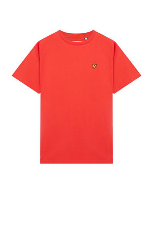 T-shirt met logo rood