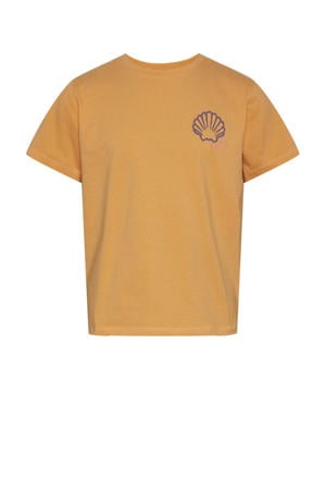 T-shirt PKKIM met printopdruk oranje