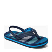 thumbnail: Reef Kids Ahi  teenslippers met hielbandje donkerblauw