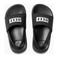 Reef badslippers met hielbandje zwart