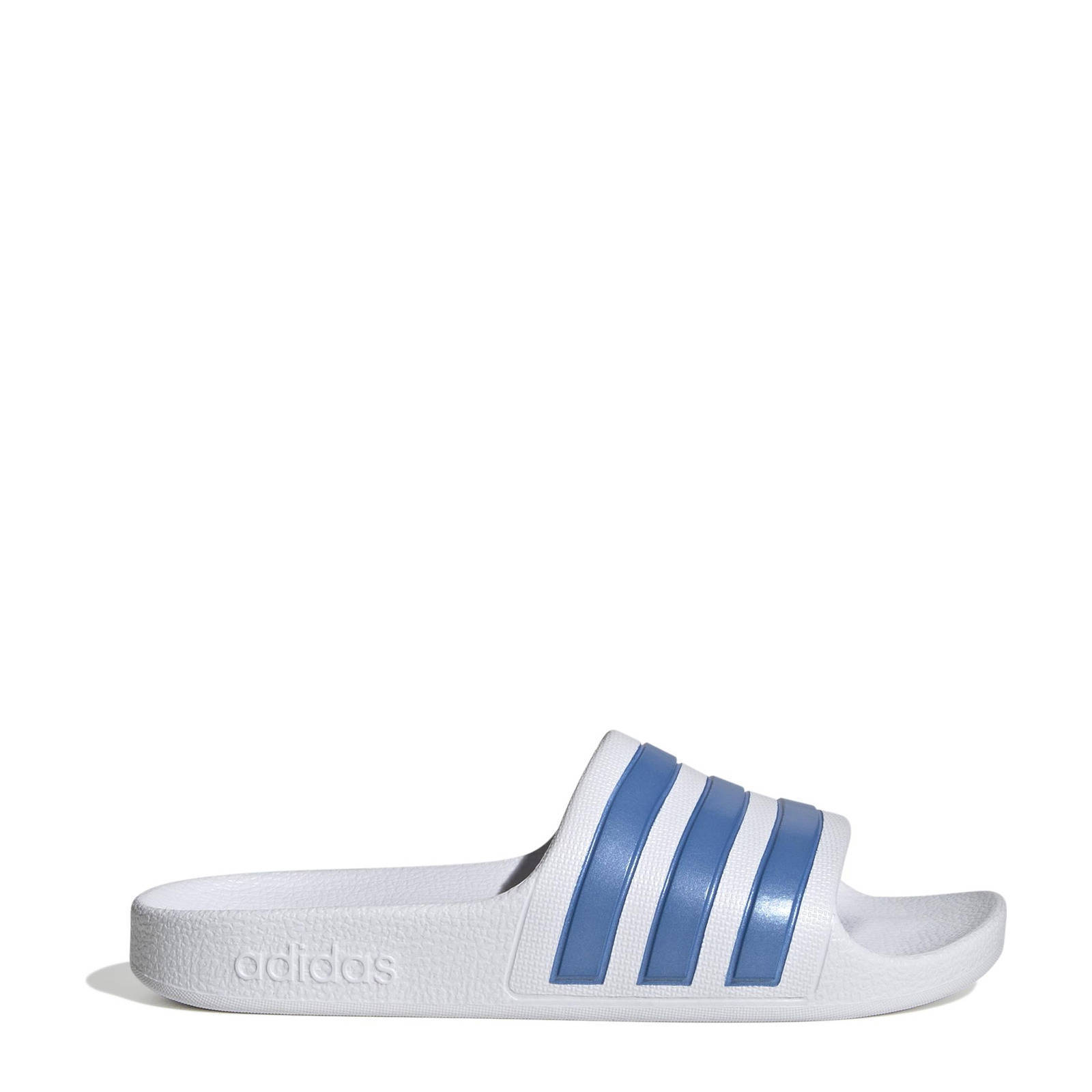 Adidas slippers blauw discount wit