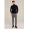 WE Fashion coltrui fijn gebreid zwart