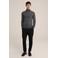 WE Fashion gemêleerde fijngebreide coltrui mid grey melange
