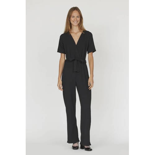 SisterS Point straight jumpsuit zwart afbeelding