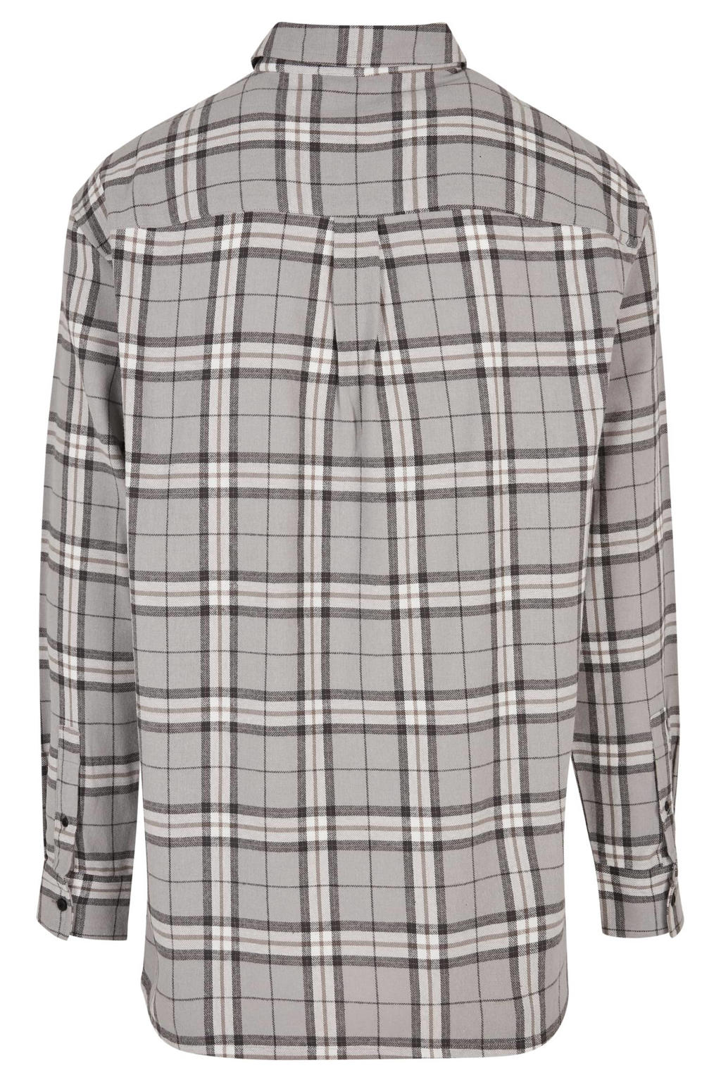 Urban Classics Dames hemd Ladies Checked Flanel Shirt Shirt