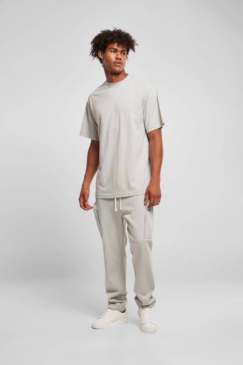 Urban Classics regular fit T-shirt lichtgrijs