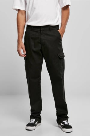 regular fit broek zwart