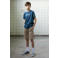 SEVENONESEVEN T-shirt met printopdruk donkerblauw