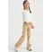 WE Fashion Blue Ridge flared broek beige