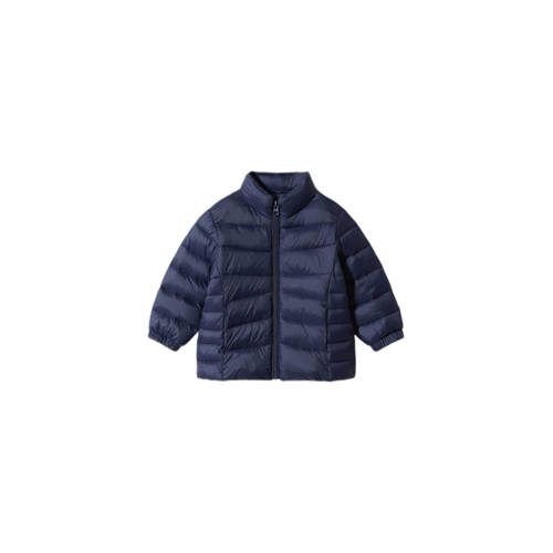 Mango Kids gewatteerde tussenjas marine
