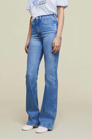 flared jeans Riley medium blauw denim