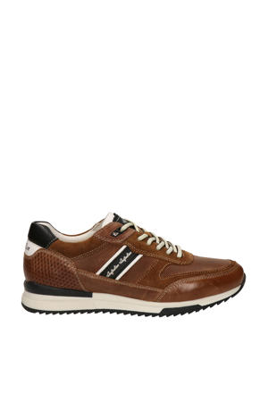 leren sneakers cognac