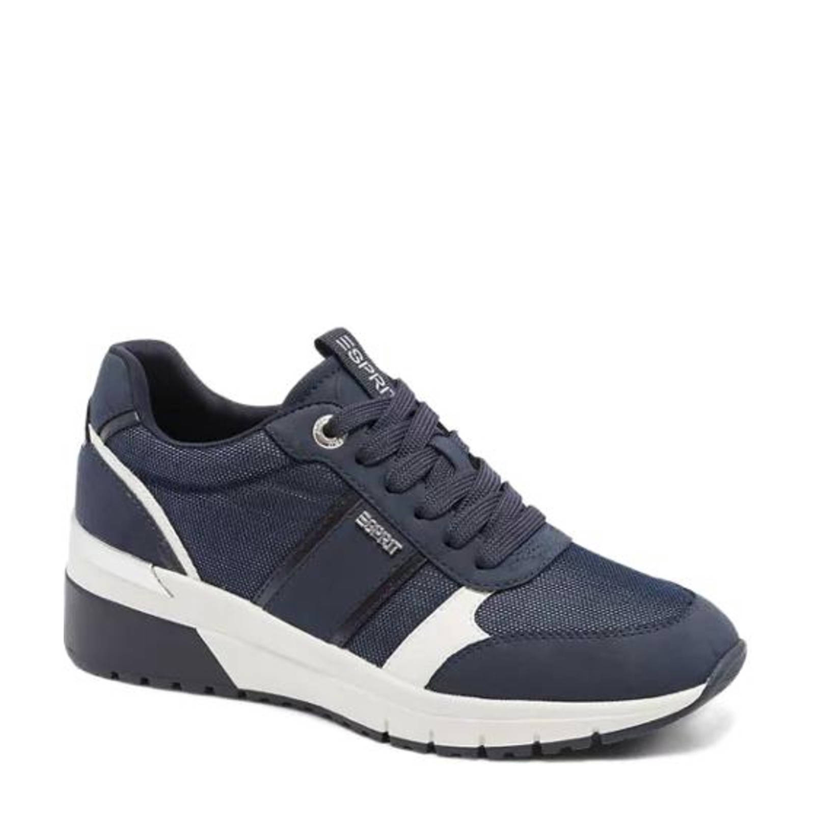 Sneakers met sleehak esprit sale