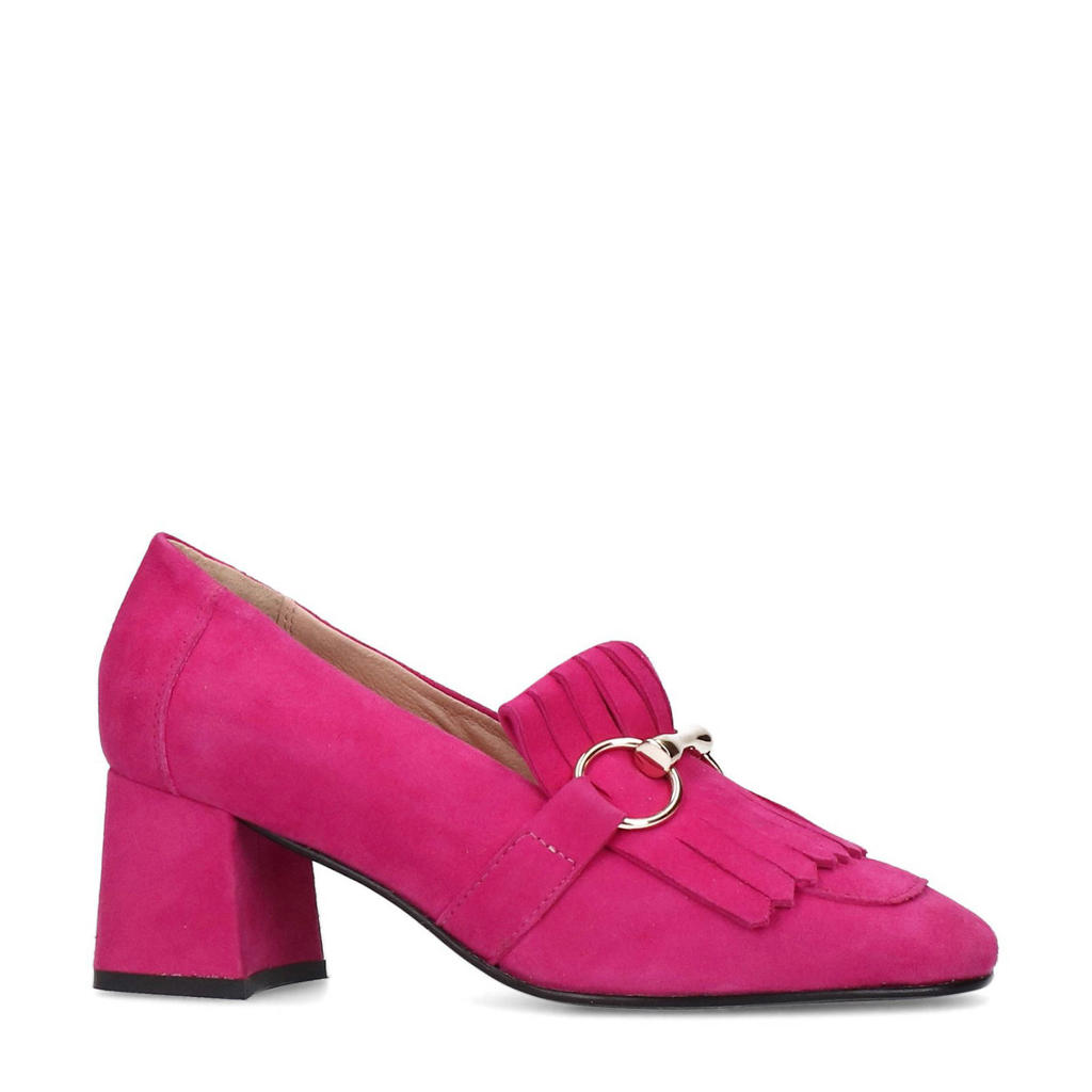 Manfield suede pumps roze kopen? in huis wehkamp