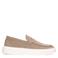 Manfield suède loafers beige