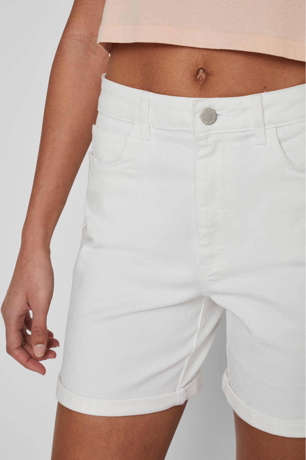 VILA high waist regular fit short VIJO wit wehkamp