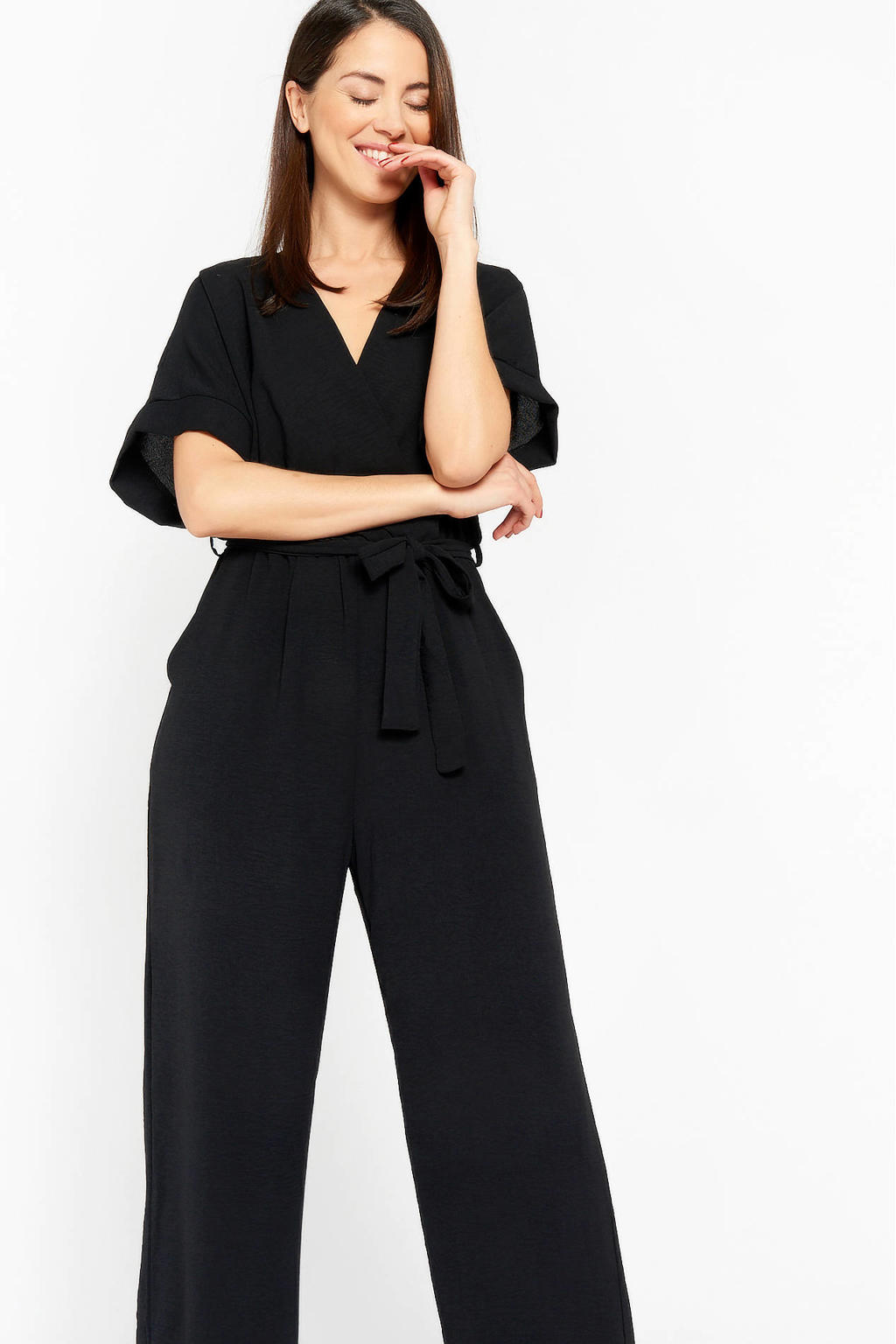 LOLALIZA jumpsuit zwart kopen? in huis wehkamp