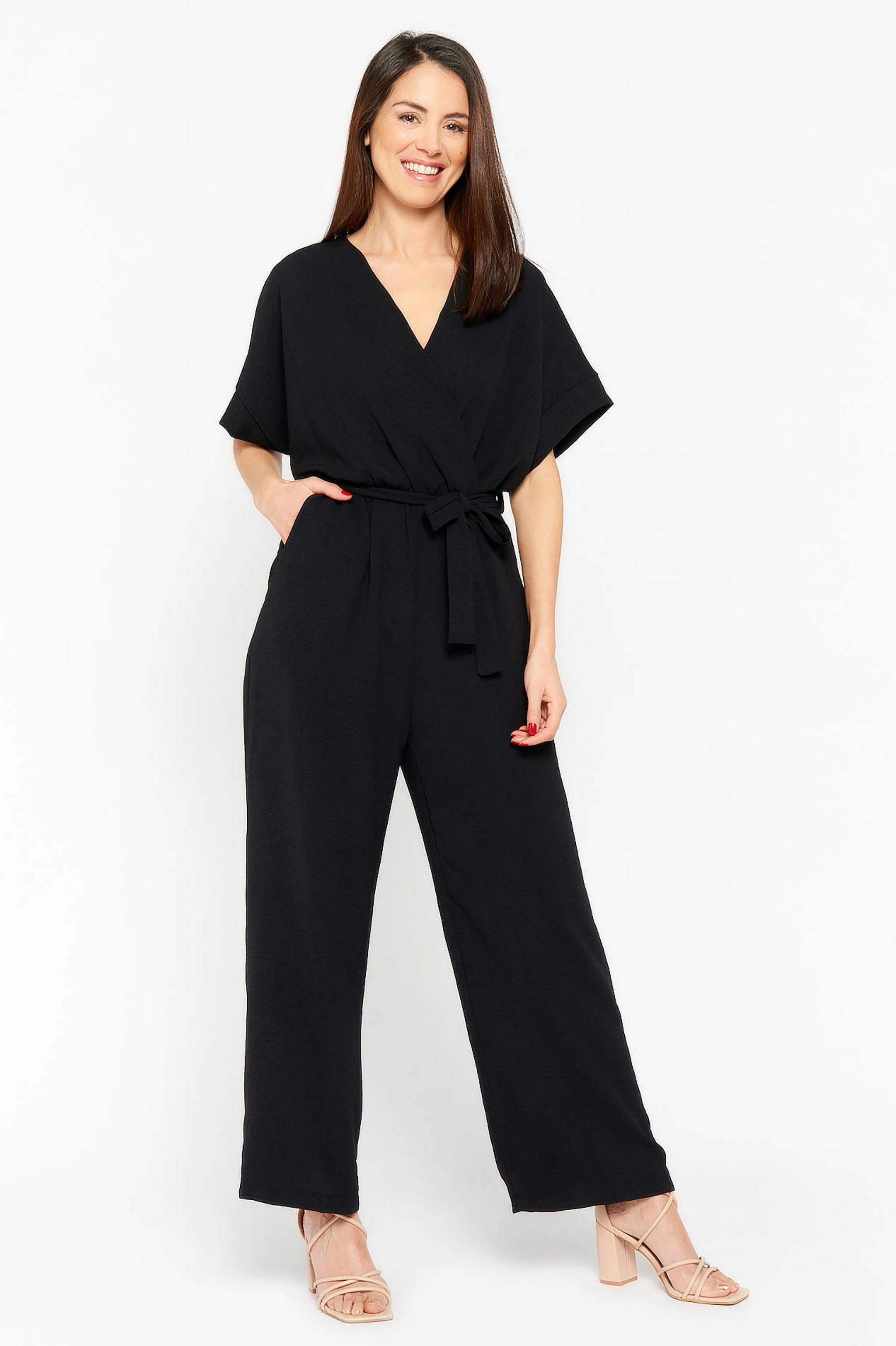 LOLALIZA jumpsuit zwart kopen? in huis wehkamp