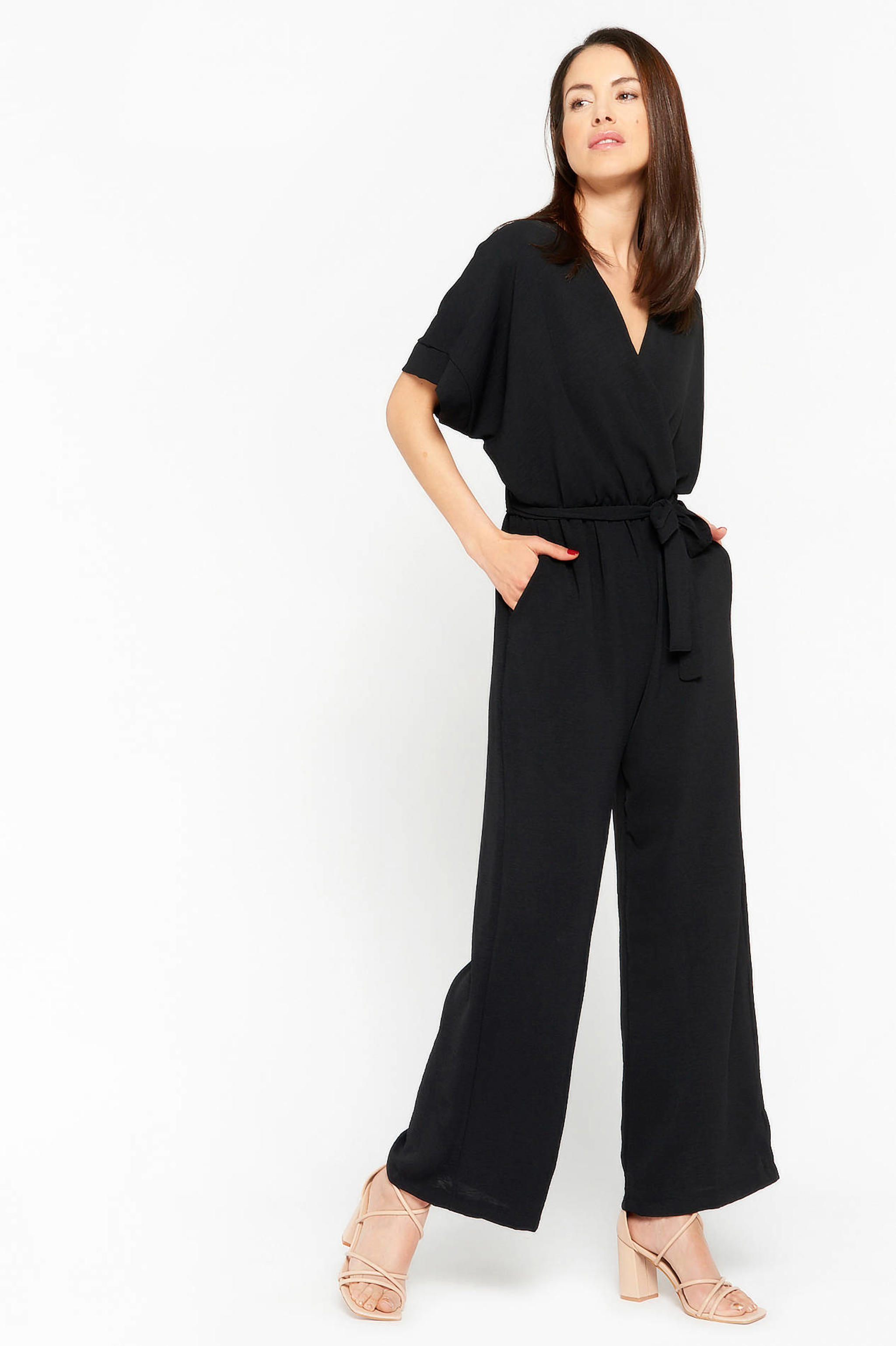 LOLALIZA jumpsuit zwart kopen? in huis wehkamp