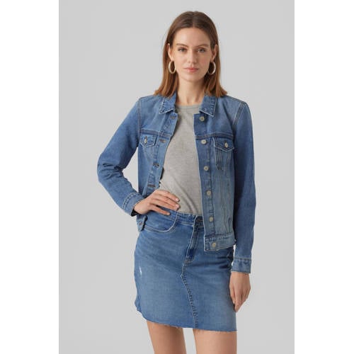 VERO MODA spijkerjasje VMZORICA medium blue afbeelding