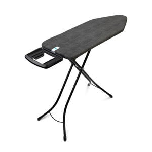 C Strijkplank C - met Strijkijzerhouder - 124x45 cm - Denim Black