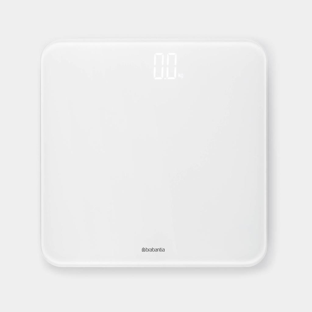Brabantia ReNew Brabantia ReNew Digitale personenweegschaal, op batterijen - White