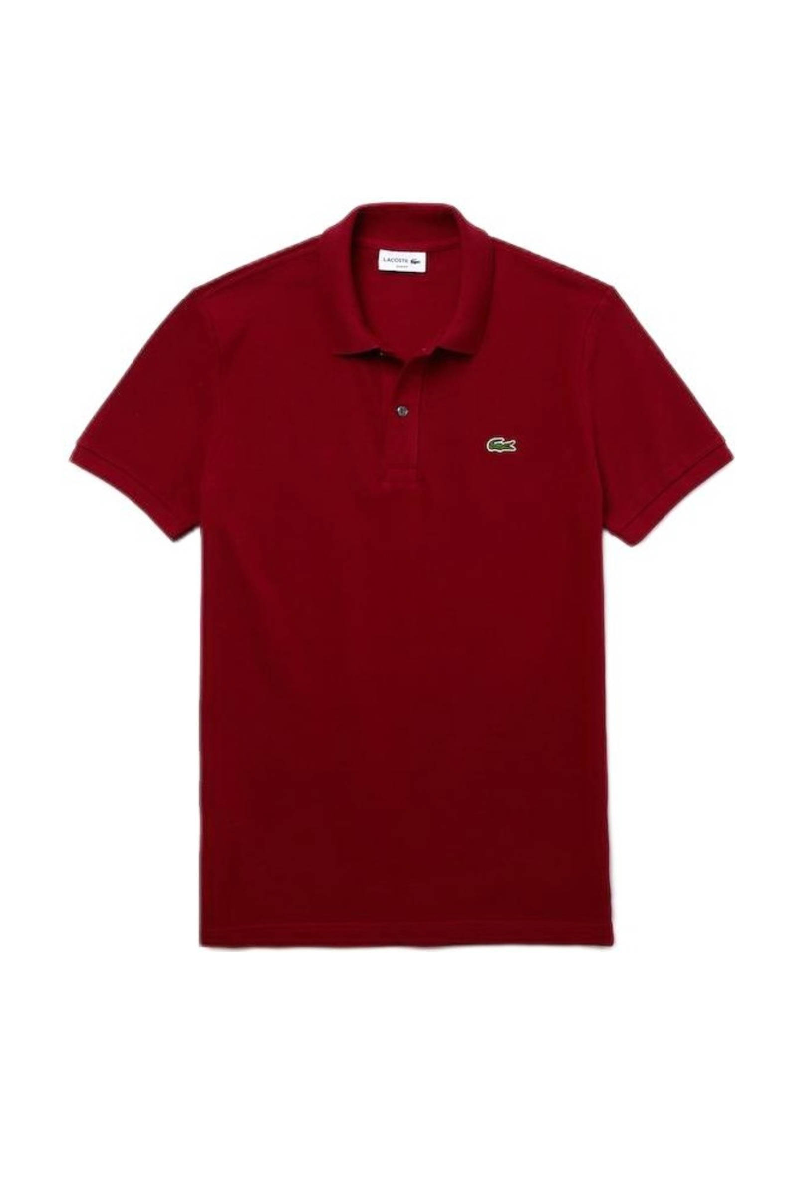 Lacoste slim fit polo Original bordeaux wehkamp