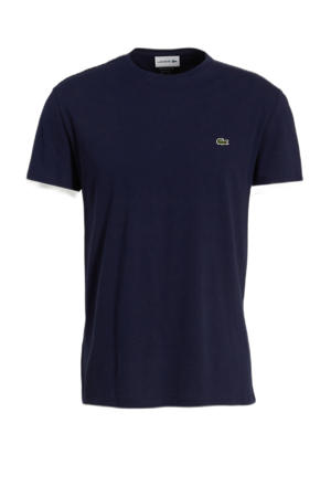 regular fit T-shirt donkerblauw