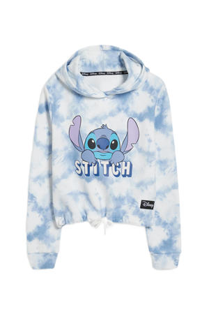 Lilo & Stitch hoodie wit/blauw
