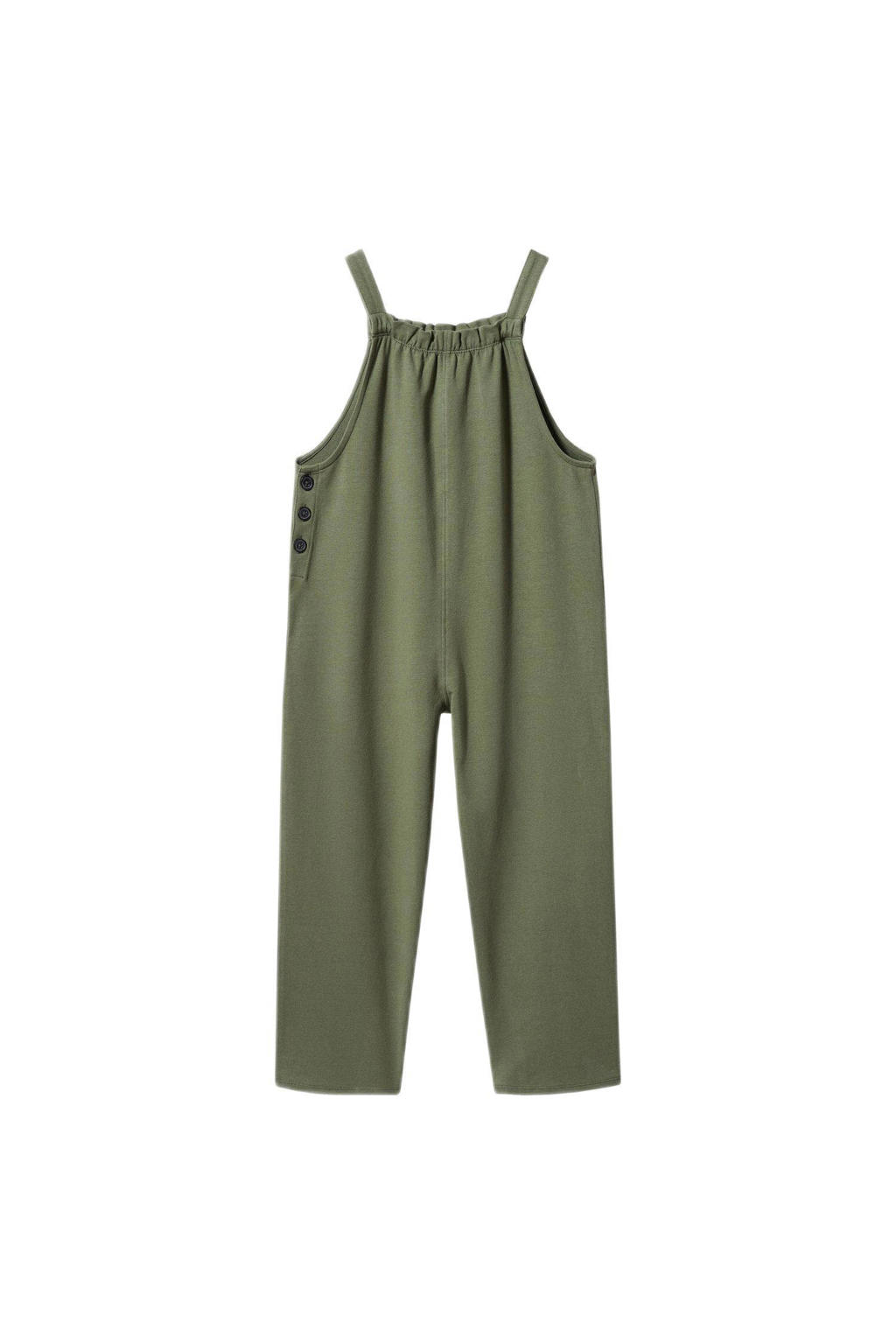 Mango Kids jumpsuit kaki kopen? in huis wehkamp