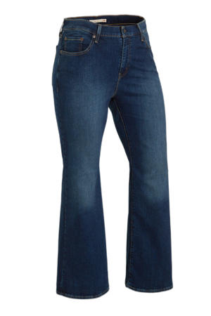 726 high waist flared jeans dark indigo worn in