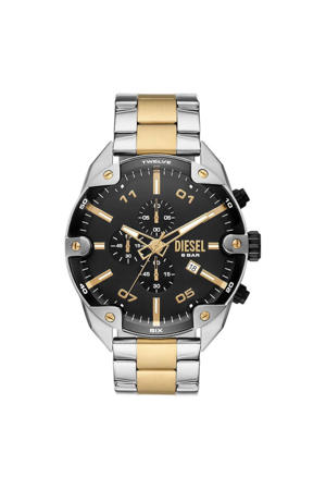 horloge DZ4627 Spiked zilverkleurig
