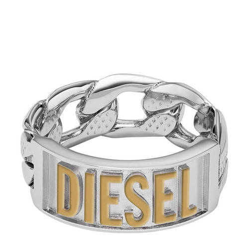 Diesel ring DX1420931 zilverkleurig