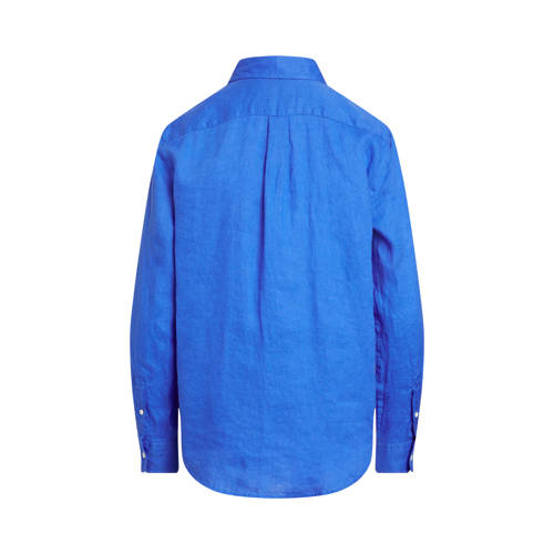 POLO Ralph Lauren linnen blouse blauw