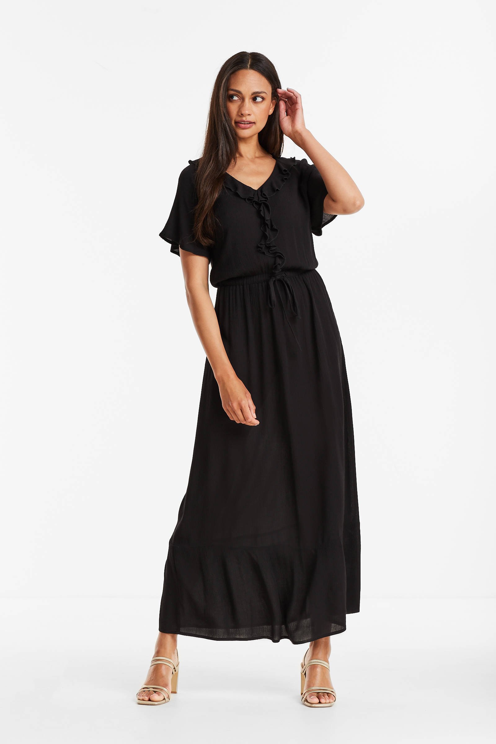 Basic discount maxi jurk