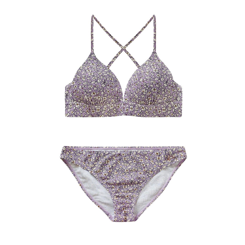 Salted Stories voorgevormde bikini set Saya lila